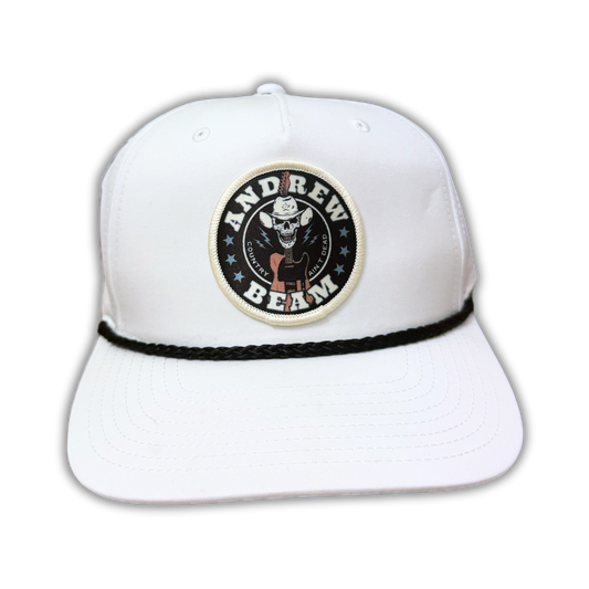 Andrew Beam White Rope Hat