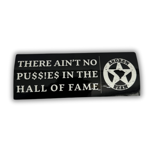 "Hall of Fame" Bumper Sticker