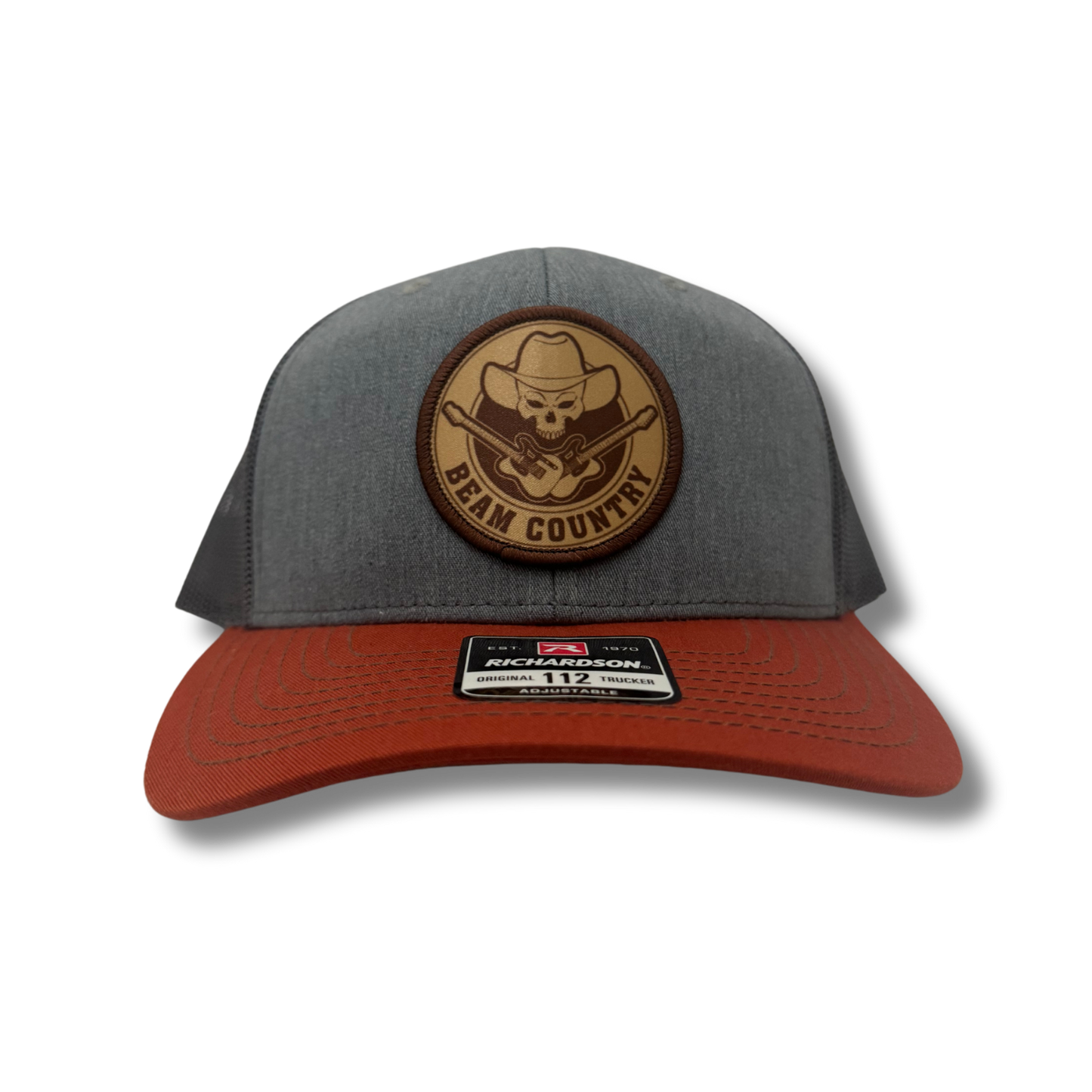 "Beam Country" Patch Hat - Heather Gray